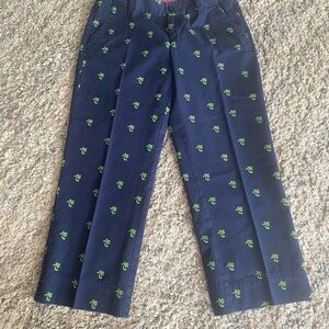 NWOT Lilly Pulitzer Palm Tree Capris